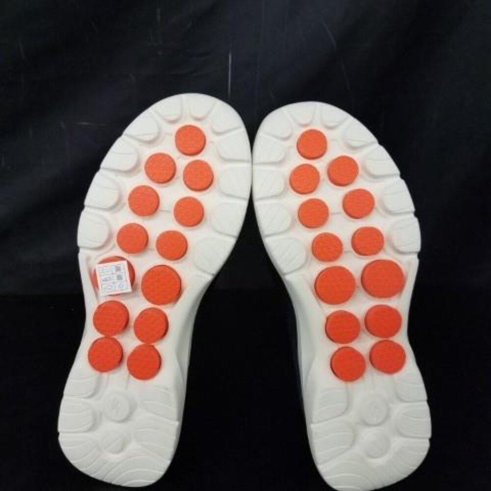 Skechers Go Walk 6 Navy/Orange Men's Shoes Size 12 (N.I.B.) - Picture 6 of 6